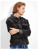 AE Black Denim Jacket