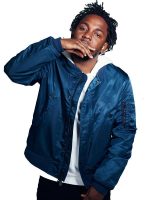 Kendrick Lamar Blue Bomber Jacket - Image 2