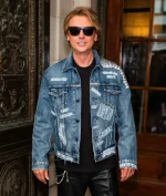 Foodgod L’Agence Fashion Presentation Denim Jacket - Image 2