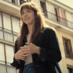 French Lover Sara Giraudeau Denim Jacket