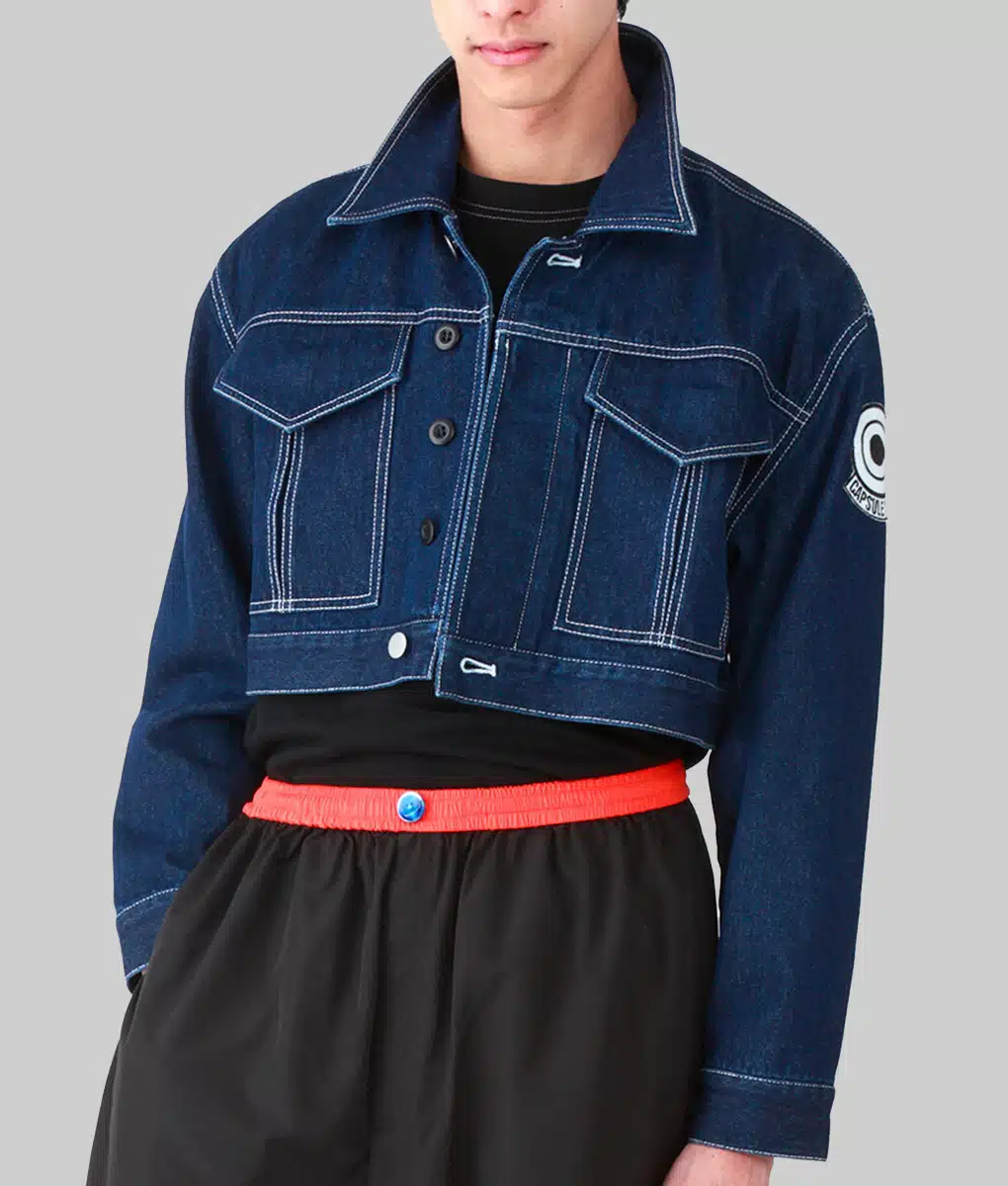 Future-Trunks-Dragon-Ball-Denim-Jacket Future Trunks Dragon Ball Denim Jacket - Image 1