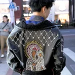 Gianni Versace Couture 1991 Madonna and Child Runway Jacket