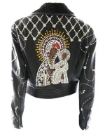 Gianni Versace Couture 1991 Madonna and Child Runway Jacket - Image 3