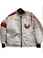Sonny Hooper Silver Jacket - Image 2