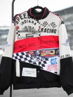 Kristin Juszczyk Indy 500 Cotton Racing Jacket - Image 3