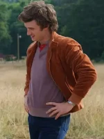 Joe Keery Stranger Things Suede Leather Jacket - Image 4