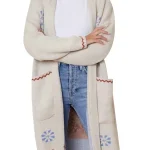 Leave The World Behind 2023 Julia Roberts Long Cardigan