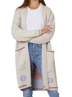 Leave The World Behind 2023 Julia Roberts Long Cardigan