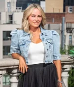 Julie Crawford NYFW 2025 Belle De Amour Fashion Show Denim Jacket