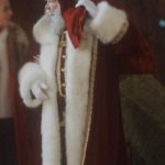 Keeping Up with the Clauses Santa Coat With Free Cap