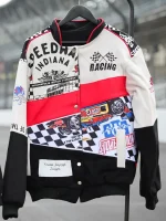 Kristin Juszczyk Indy 500 Cotton Racing Jacket