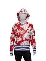 I Love America Lisa Floral Printed Jacket - Image 2