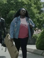 Peacemaker S02 Danielle Brooks Denim Jacket - Image 3