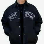 Supreme ARC Denim Coaches Black Jacket