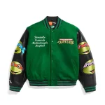 TMNT Green Varsity Bomber Jacket