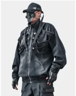Hitmakers 2025 Tommy Brown Black Denim Jacket - Image 3