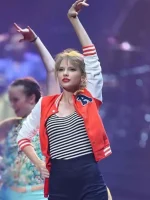 The Red Tour Taylor Swift Varsity Jacket - Image 3