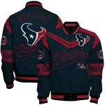 Texans Football Unisex Varsity Jacket - Image 3