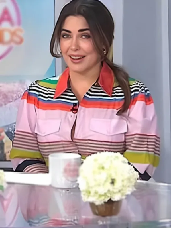 The-Today-Show-2025-Bobbie-Thomas-Striped-Shirt-Dress.jpg The Today Show 2025 Bobbie Thomas Striped Shirt Dress - Image 1