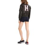 Gigi Hadid Embroidered Bomber Satin Jacket - Image 9