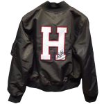 Gigi Hadid Embroidered Bomber Satin Jacket - Image 4