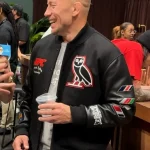 UFC Championship Georges St-Pierre Black Varsity Jacket