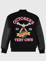 UFC Championship Georges St-Pierre Black Varsity Jacket - Image 4