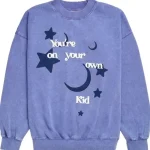You’re On Your Own Kid Purple Crewneck Sweatshirt