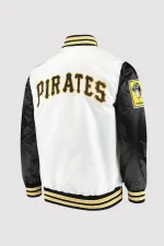 Black/White Pittsburgh Pirates The Legend Varsity Jacket - Image 3