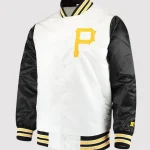 Black/White Pittsburgh Pirates The Legend Varsity Jacket