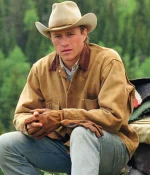 Brokeback Mountain Heath Ledger Cotton Jacket - Image 5