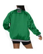 The View 2025 Sunny Hostin Eagles Embellished Varsity Jacket - Image 3