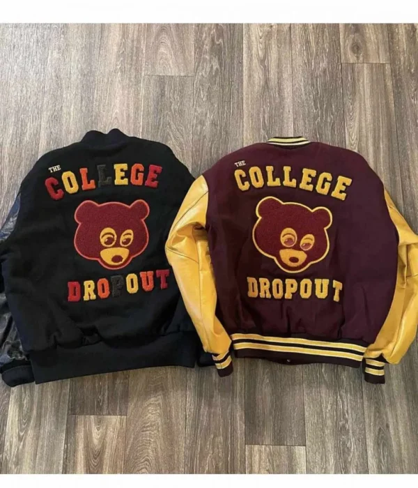 kanye-west-the-college-dropout-jacket-scaled-1-1-600x700 The College Dropout Kanye West Varsity Jacket - Image 1