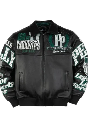 Super Bowl LIX Philadelphia Eagles Leather Jacket