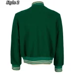Varsity 1960 Philadelphia Eagles Green Wool Jacket - Image 4
