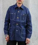 Pierce Brosnan Blue Denim Jacket - Image 2