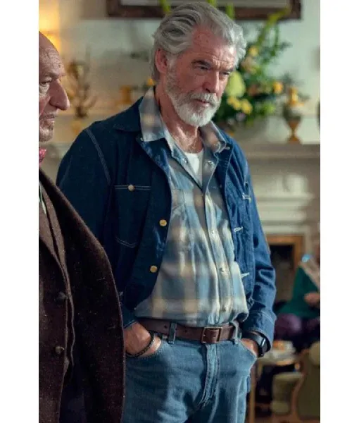 pierce-brosnan-blue-denim-jacket-3 Pierce Brosnan Blue Denim Jacket - Image 1