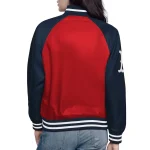 Boston Red Sox Home Run Varsity Satin Jacket - Image 2