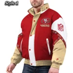 San Francisco 49ers Pro Player Tape Full-Zip Hoodie Jacket