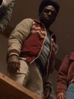 Stranger Things S05 Lucas Sinclair Bomber Jacket - Image 2