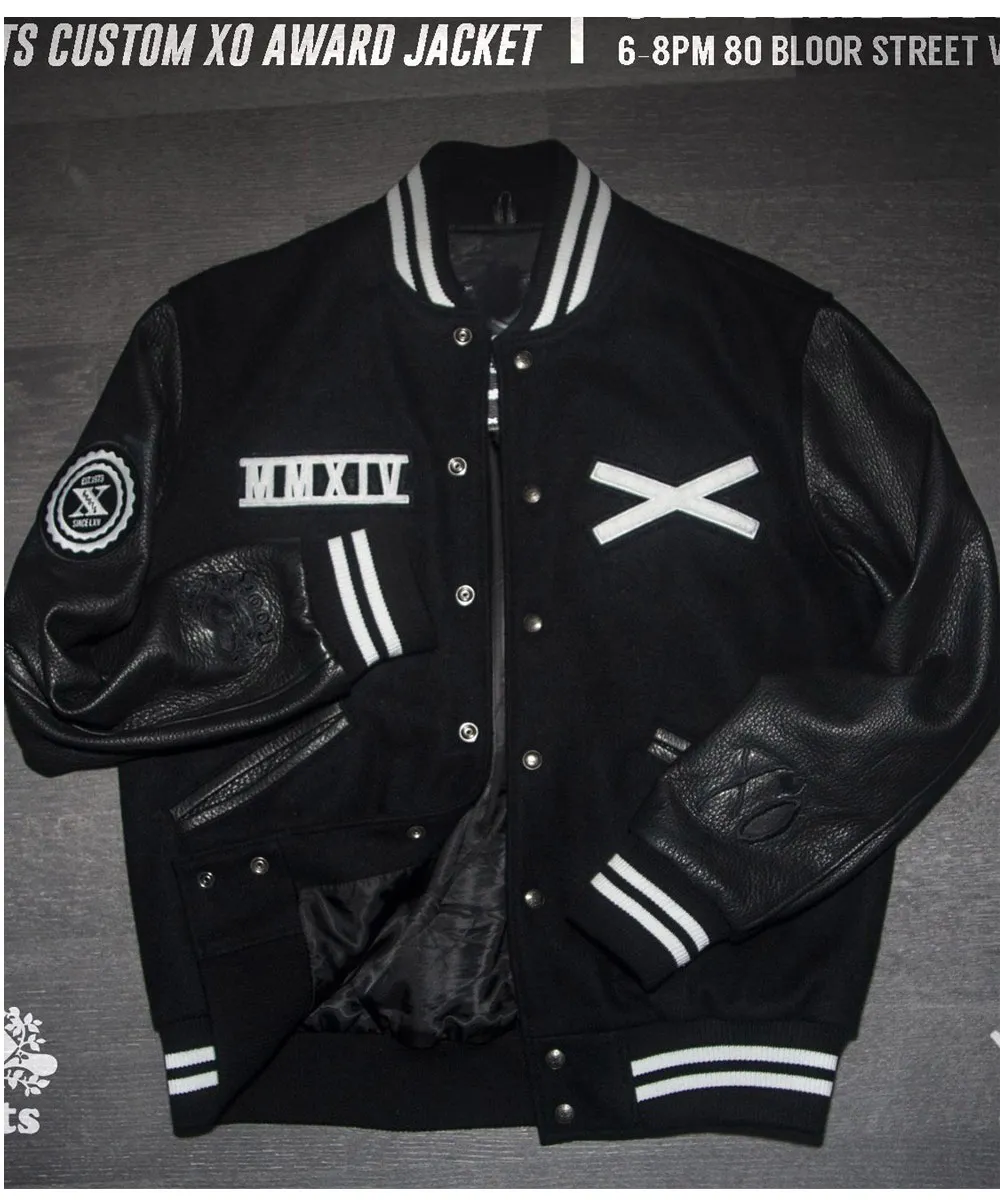 the-weeknd-tour-award-xo-jacket XO Tour Award The Weeknd Varsity Jacket - Image 1