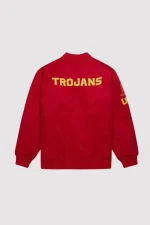 USC Trojans Cardinal SC Interlock Lightweight Full Zip Red Jacket - Image 2