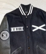 XO Tour Award The Weeknd Varsity Jacket - Image 5
