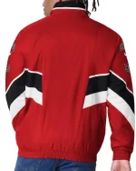 Chicago Bulls Captain Red Varsity Satin Jacket - Image 2