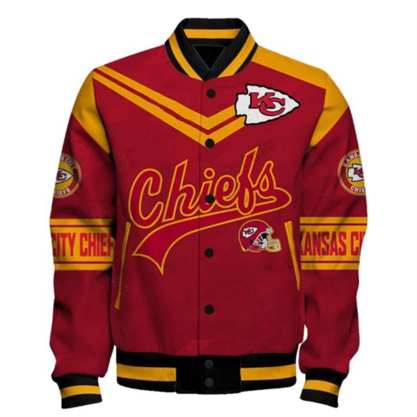 Chief-Football-Unisex-Varsity-Jacket-2-600x600 Chief Football Unisex Varsity Jacket - Image 1