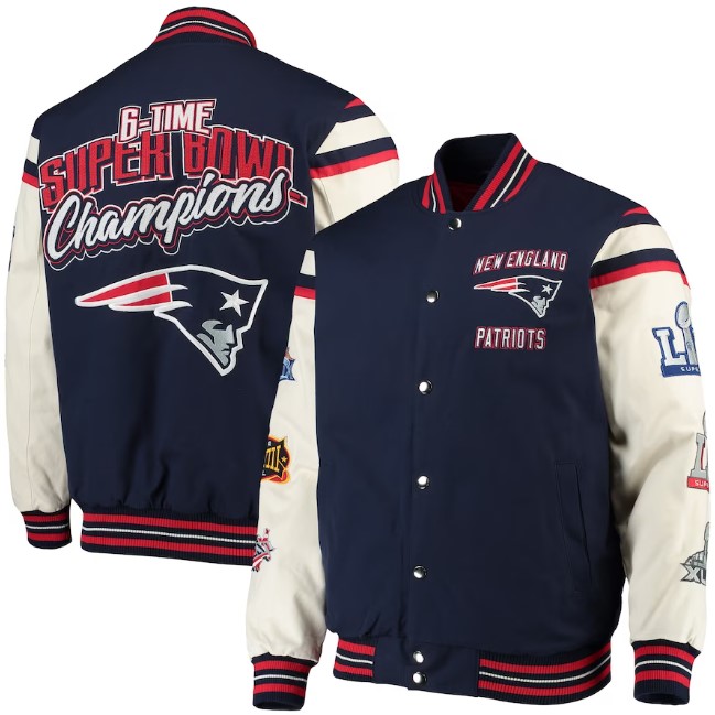 NEW New England Patriots Super Bowl Championship Jacket - Image 1