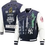 New York Yankees Full Snap Jacket - Image 2