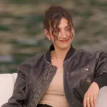 Camila Lift 2024 Úrsula Corberó Black Leather Jacket