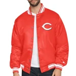 Cincinnati Reds Home Plate Printed Graphic Jacket - Image 2