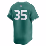 Men's Boston Red Sox Garrett Crochet Nike Green 2025 City Connect Limited Player Jersey - Image 3